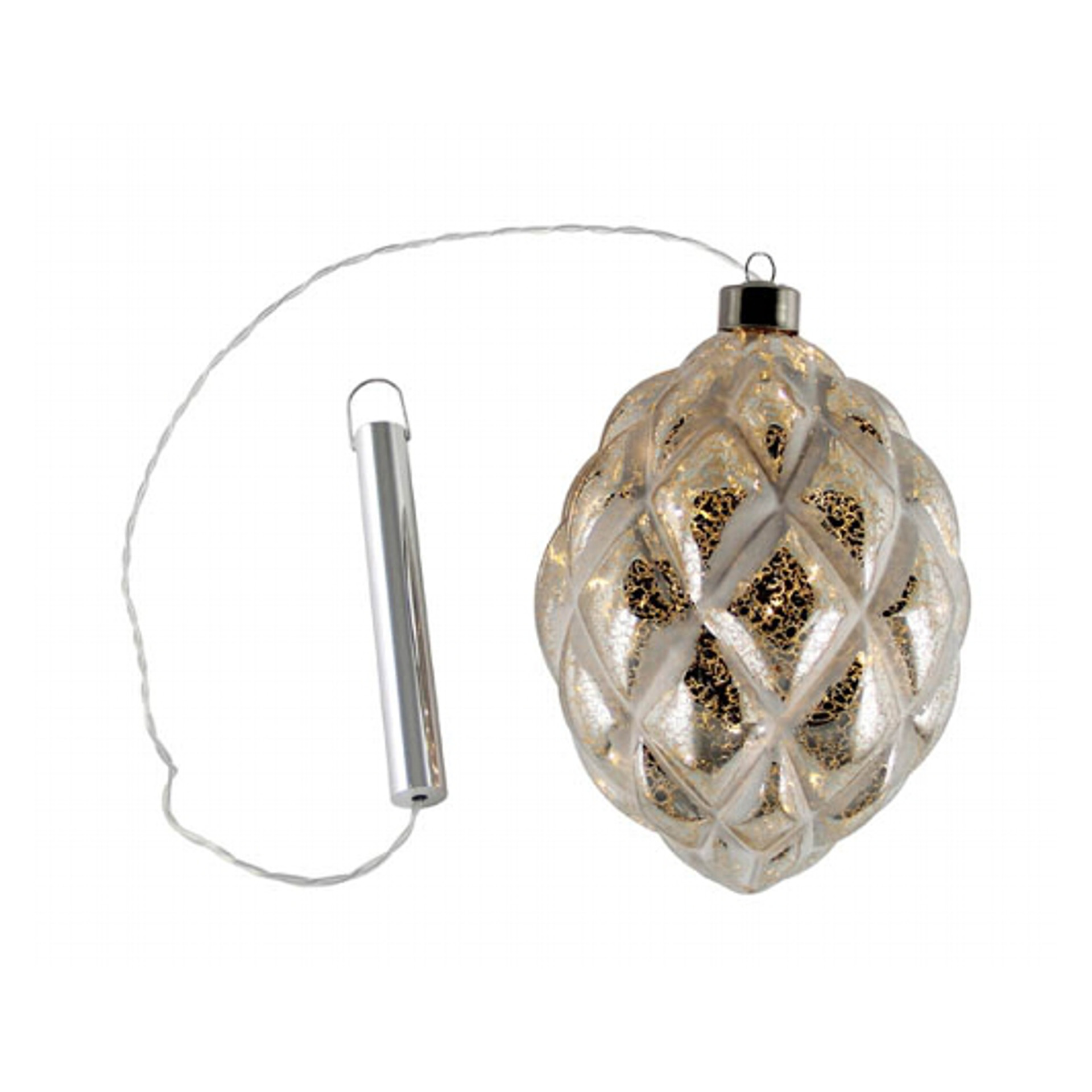 821-5114-10 Kaheku LED Hänger Santor Zapfen weiß