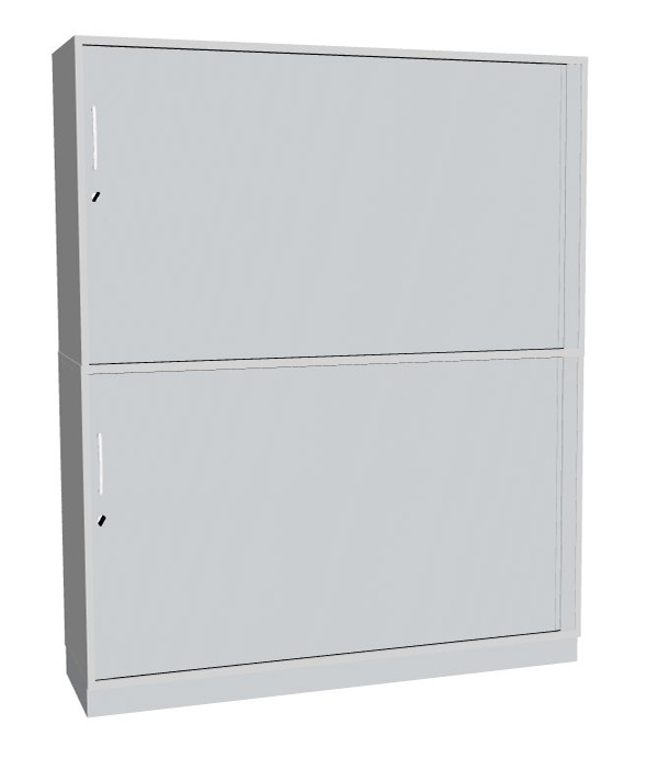 Querrollladenschrank mit 4 Fächern Serie dataline