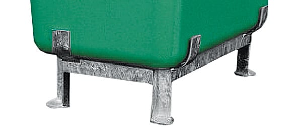 603-0230 Stahlfußgestell für GFK-Behälter 700 Liter Inhalt