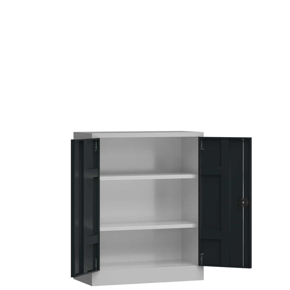 X-530318-1 ClassiX Flügeltürenschrank 2,5 OH, 800x380x1000mm