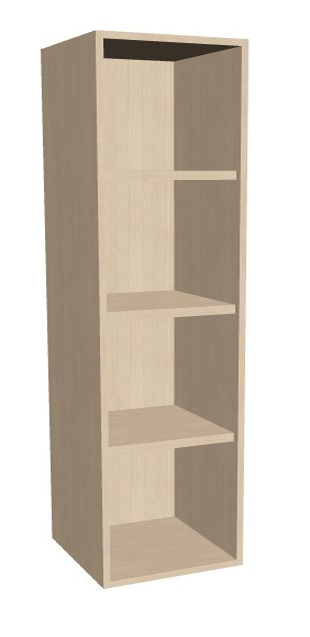 Aufsatz-Schrankregal 4  Ordnerhöhen 500mm breit Serie dataline