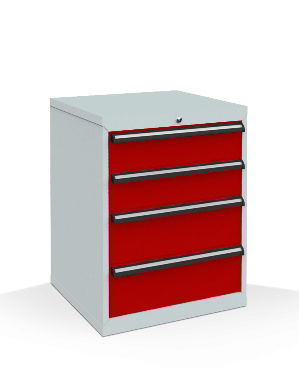 370-0001-3256c325a7e6f04 Schubladenschrank Typ 1, 4 Schubladen, Serie 575