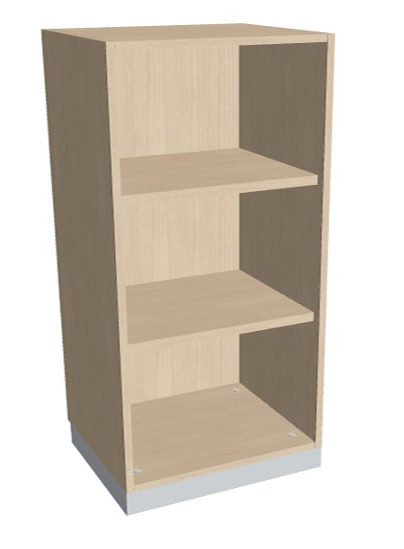 Schrankregal 3 Fächer 600mm breit Serie dataline