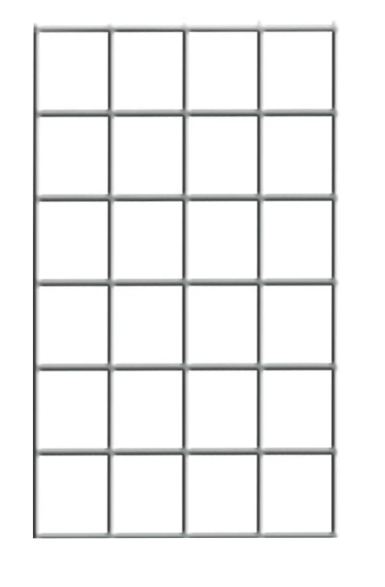 Drahtgitter-Seitenwand 300x200mm (HxT)