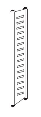 126-2306XrqNmUxsoCfvw End-Seitenrahmen Höhe 1800 mm Serie M2