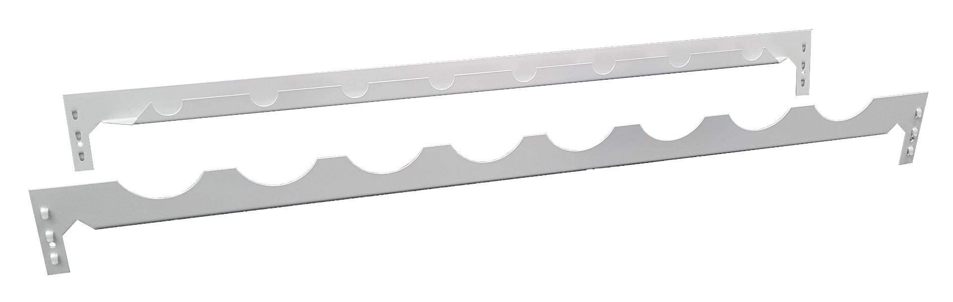 112-2312-00SyLPiPvPBJUwi Zusatzebene für Schulte-Weinregal – für 8 Flaschen – B1000xT250mm – silber