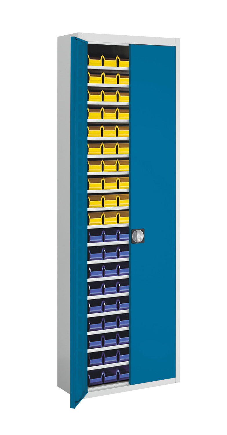 Stahl-Schrank mit Kästen 114 x Gr. 5