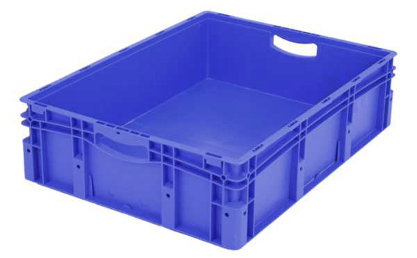 138-250503h7QZ8WMqCC7 Euro-Stapelbehälter XL, 85 l, mit doppeltem Boden, bis 200 kg belastbar, 600x800x220mm