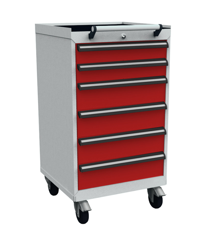 370-0091-3256c31c8ed5414 Mobiler Schubladenschrank Typ 6, Serie 575