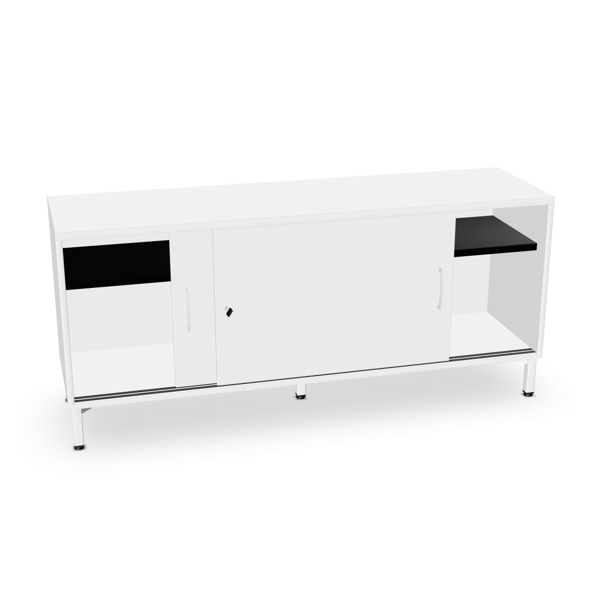 Schiebetürenschrank 1600 mm breit Serie dataline