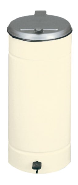 356-0045-1155e7231e0ad4e 60-Liter-Tretabfallsammler, ø450x700mm, verzinktes Stahlblech
