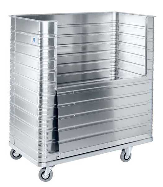 708-0067 Aluminium-Kastenwagen 1050 Liter