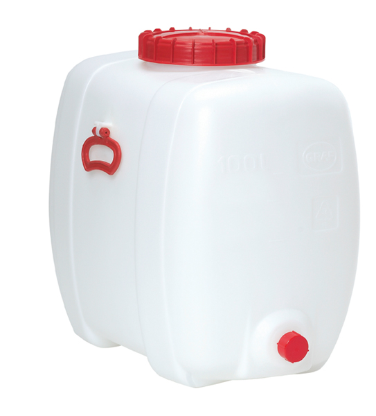 604-0024 Ovalfaß, 200 Liter, weiß, 855x500x730mm