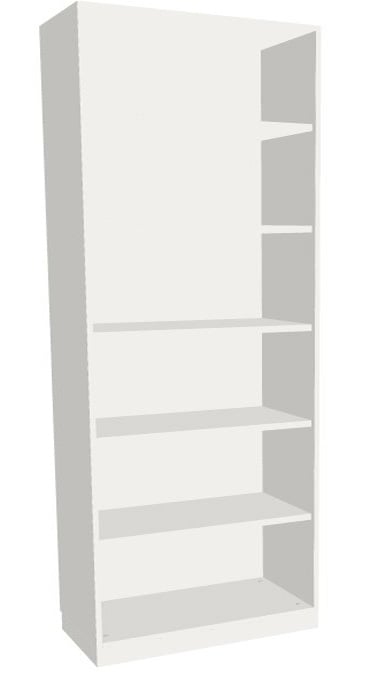 204-0046-10JXksNyM23EOWV Schrankregal 6 Fächer 1000mm breit Serie dataline