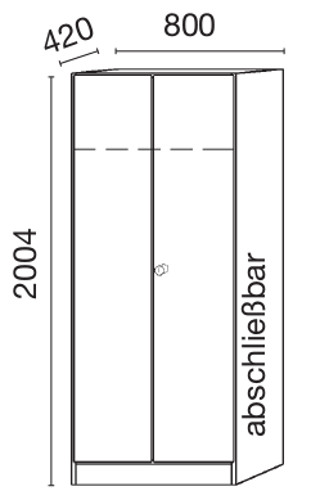 Garderoben-Schrank