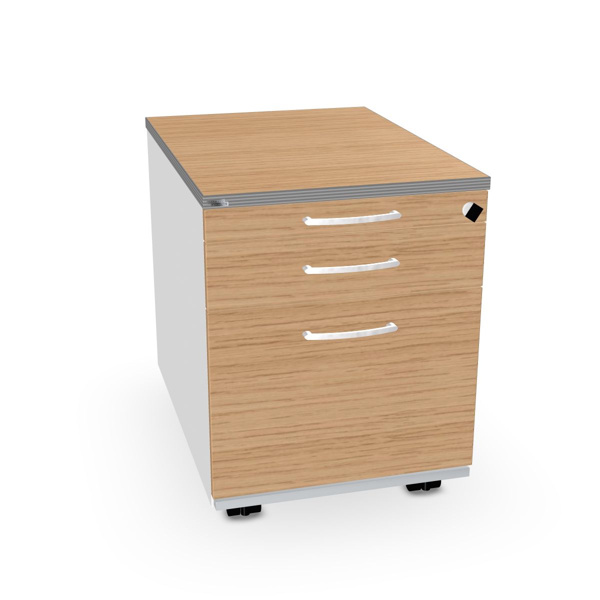 Untertisch-Rollcontainer 600 mm tief Serie dataline