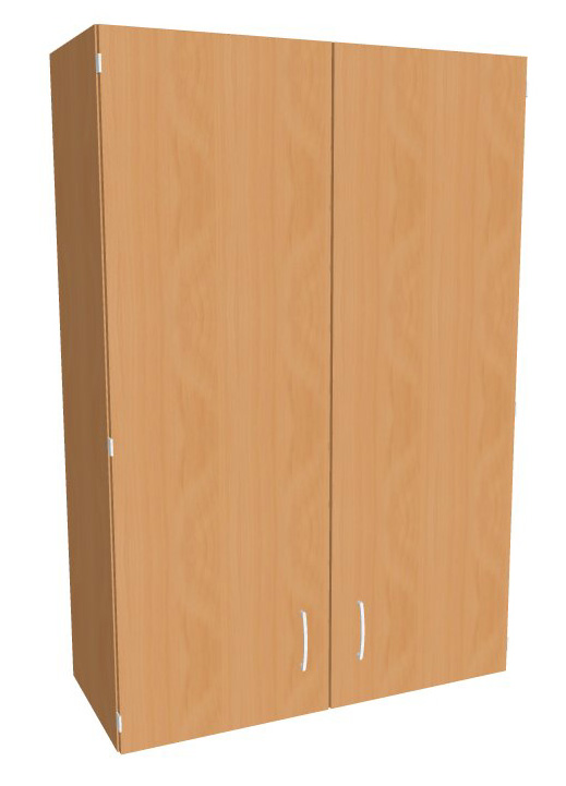Aufsatz-Flügeltürenschrank, 1000x440x1500mm, Serie dataline