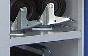 508-0329 Stahlboden Schwerlast-Flügeltürenschrank Typ 31