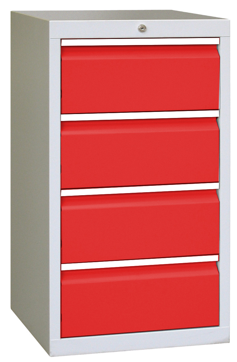 508-0211-3256bb136e58787 Schubladenschrank, 4 Schubladen, Serie 501-5