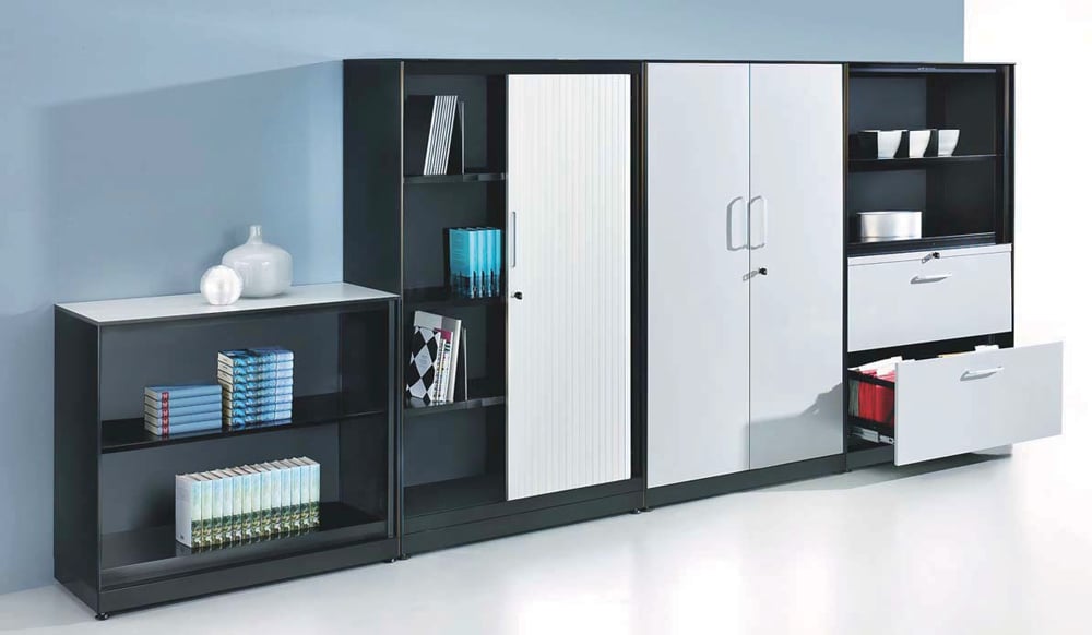 201_sistemare_schraenkeJAfhaFakNuDO1 Stahl-Flügeltürenschrank Typ 957