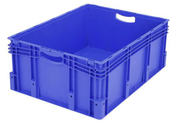 138-2506g0XTKlmQuUyLj Euro-Stapelbehälter XL, 127 l, mit doppeltem Boden, bis 200 kg belastbar, 600x800x320mm