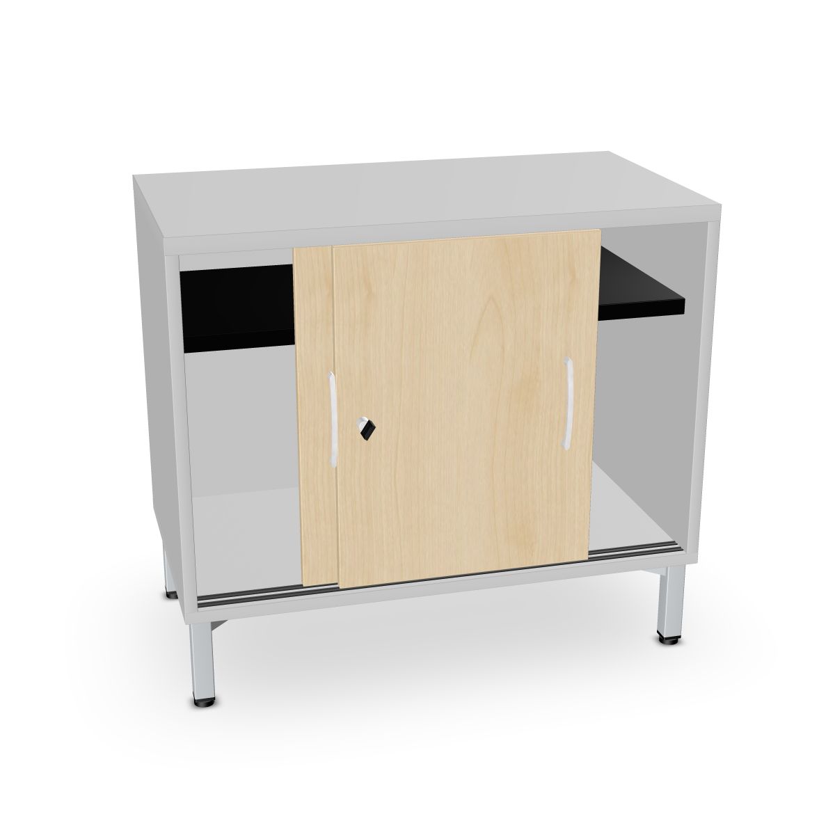 Schiebetürenschrank 800 mm breit Serie dataline