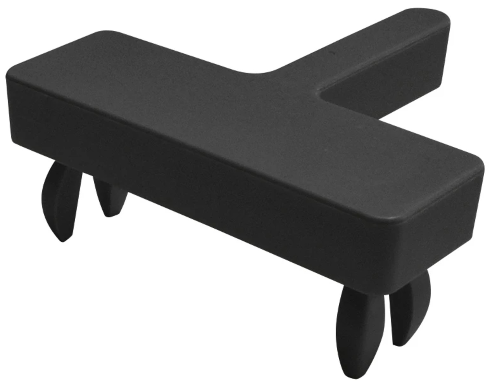 Schulte Abdeckkappe für Multiplus T-Profile, schwarz