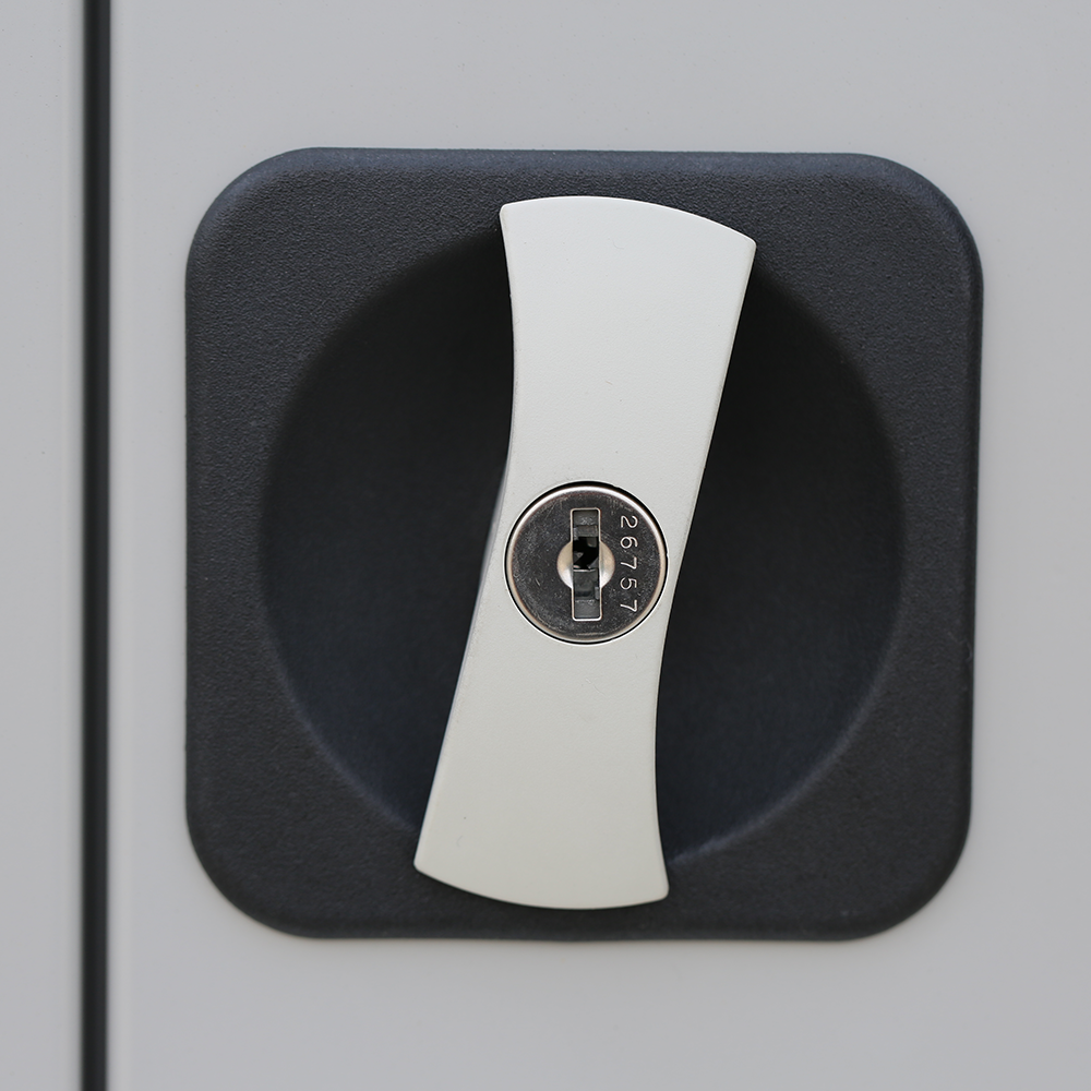 Luellmann_Flugelturenschranke_Zylinderschloss ClassiX Flügeltürenschrank 2,5 OH, 800x380x1000mm