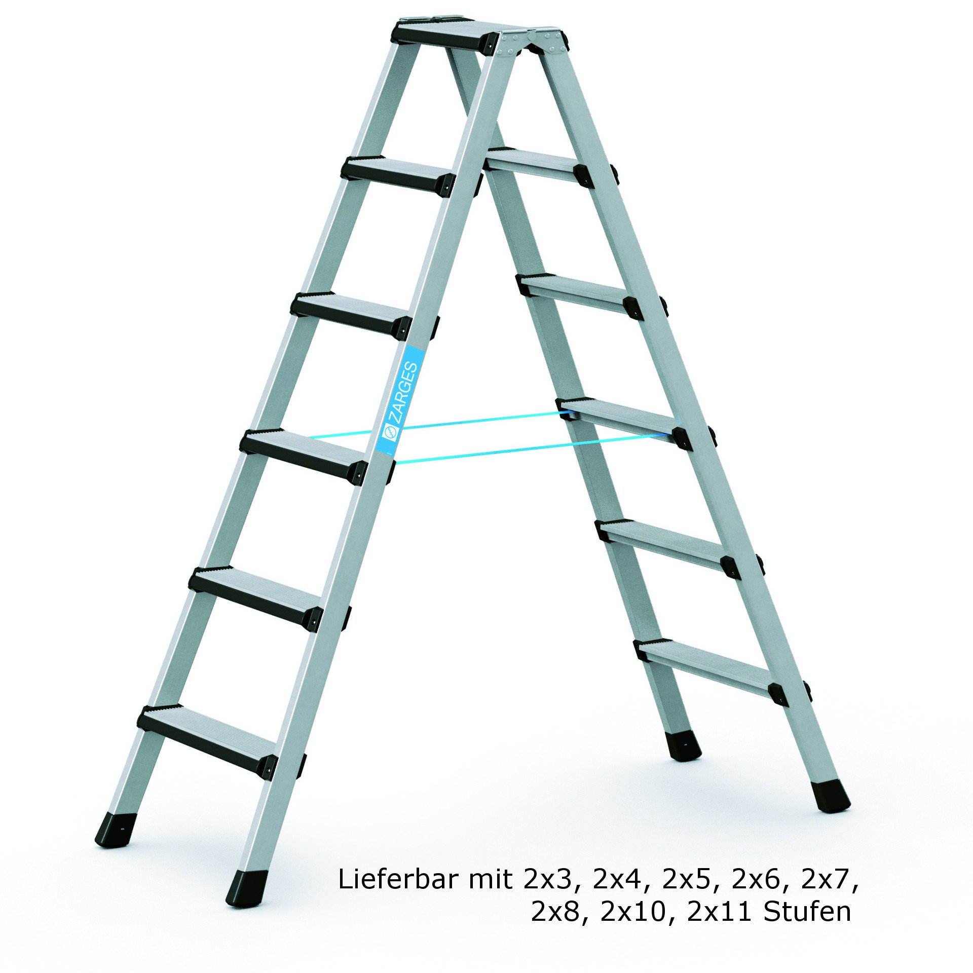 706-0077c5QlIXoGPI4pK ALU-Stehleiter beidseitig begehbar