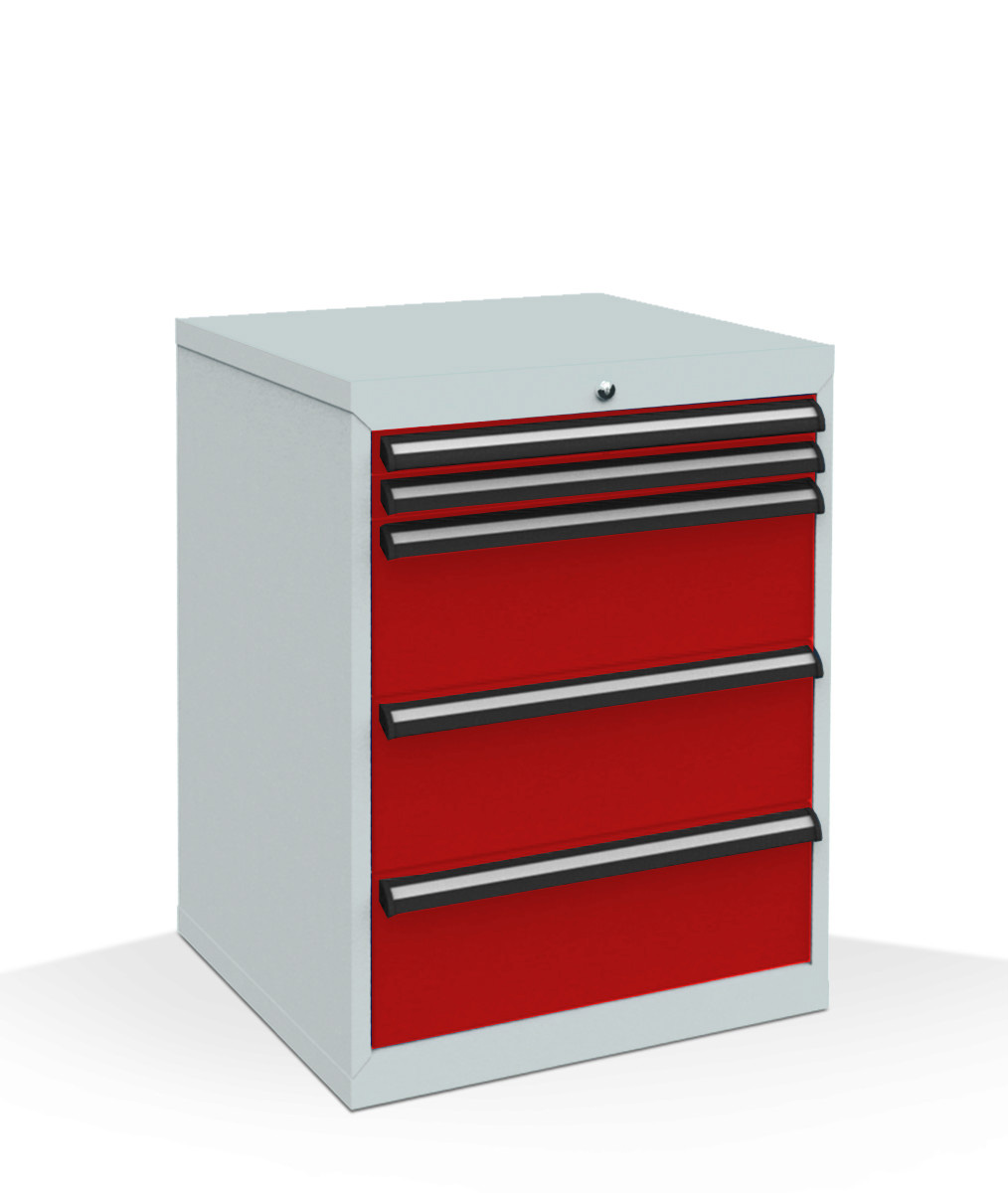 370-0002-3256c329b0f086a Schubladenschrank Typ 2, 5 Schubladen, Serie 575