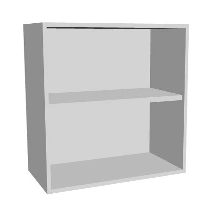 Aufsatz-Schrankregal 2  Ordnerhöhen 600mm breit Serie dataline