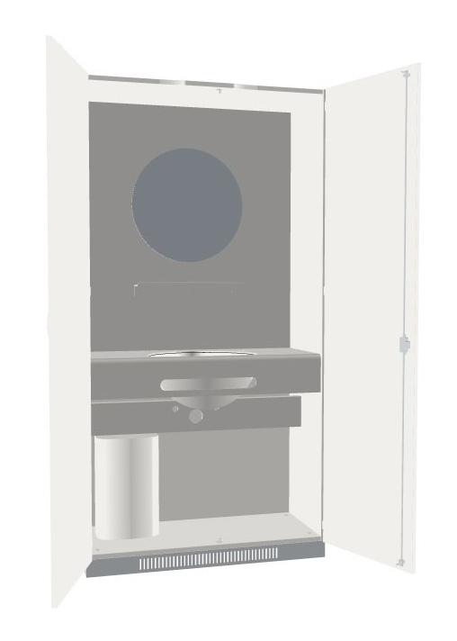 Kombischrank Nasszelle 1000x440x1945mm Serie dataline