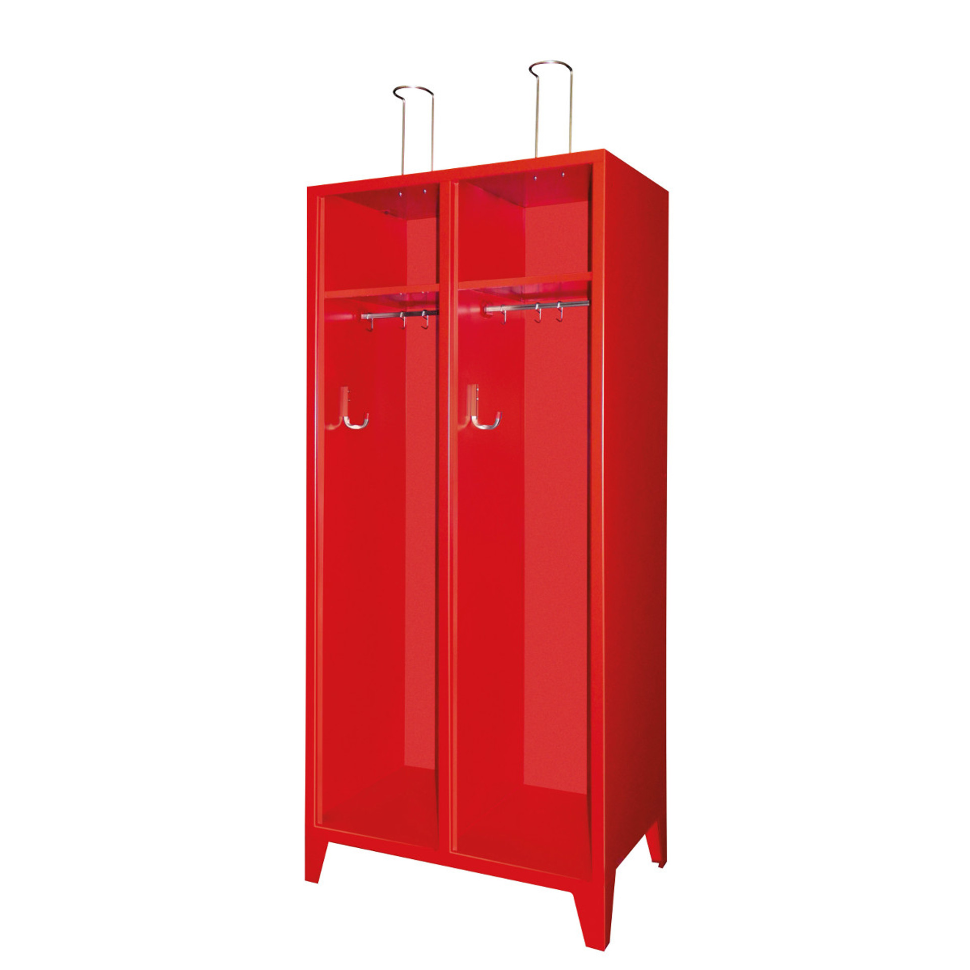 508-0538 Feuerwehrschrank mit Füßen