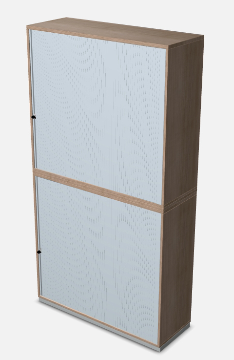Querrollladenschrank links schließend