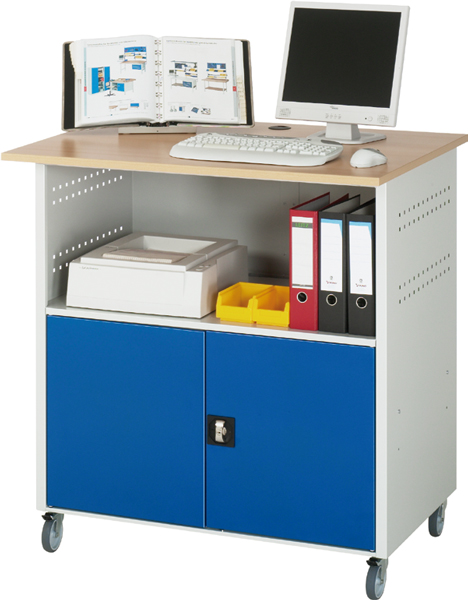 311-0287-3655c0687db100f Computer-Tisch Typ 1 fahrbar