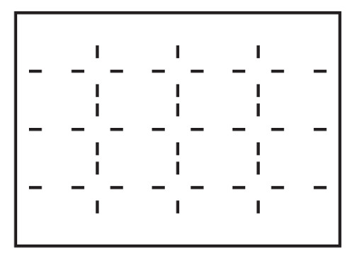 Fachunterteilung für Schubladen DIN A0