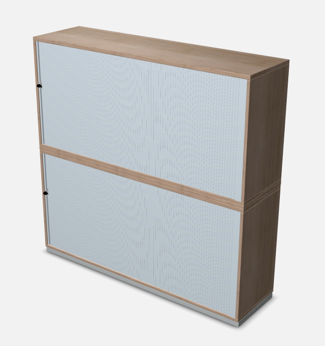 Querrollladenschrank links schließend