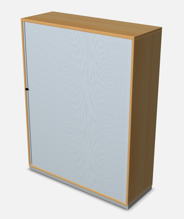 Querrollladenschrank links schließend