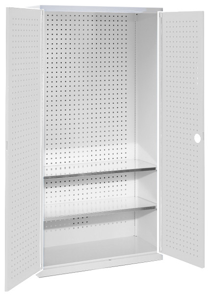 Werkzeugschrank mit Lochplattentüren