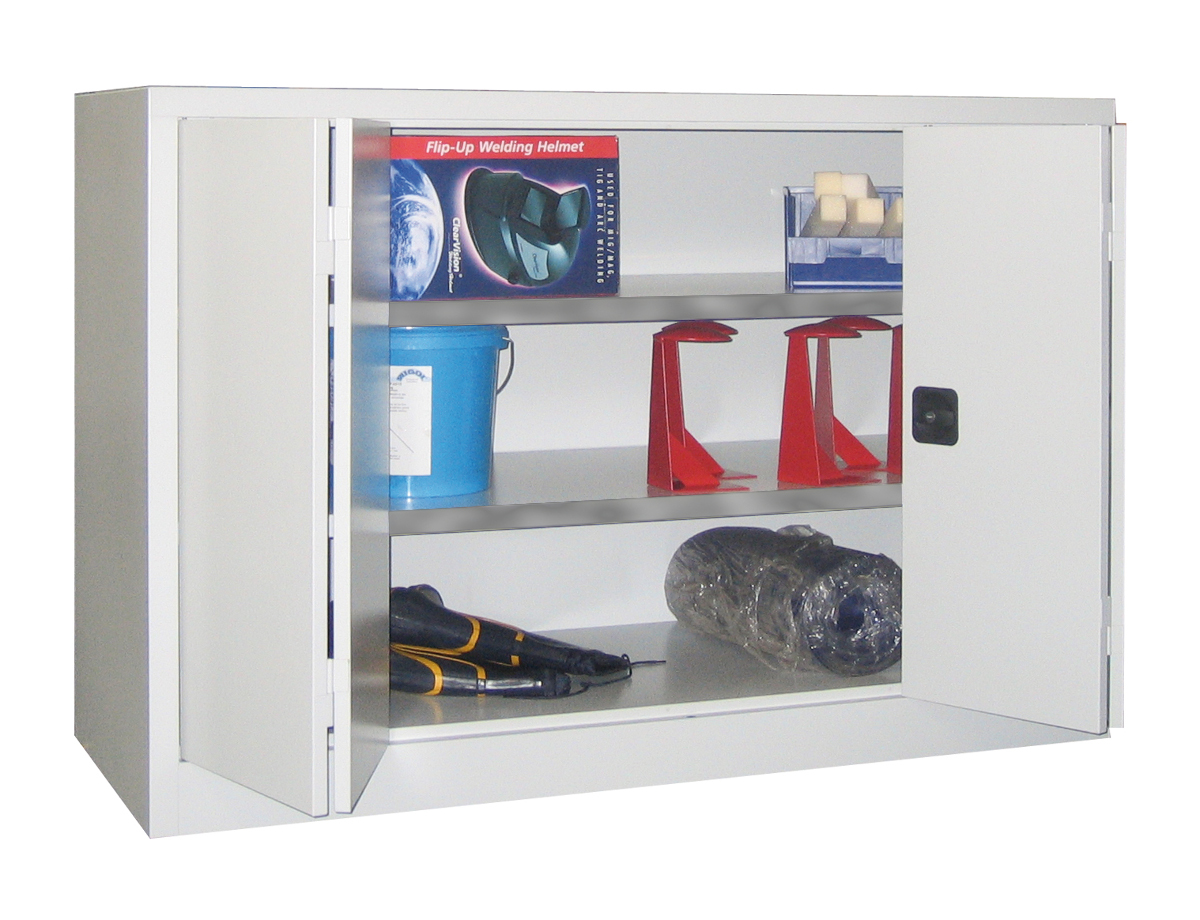 Großvolumen-Falttürenschrank, 2 Böden