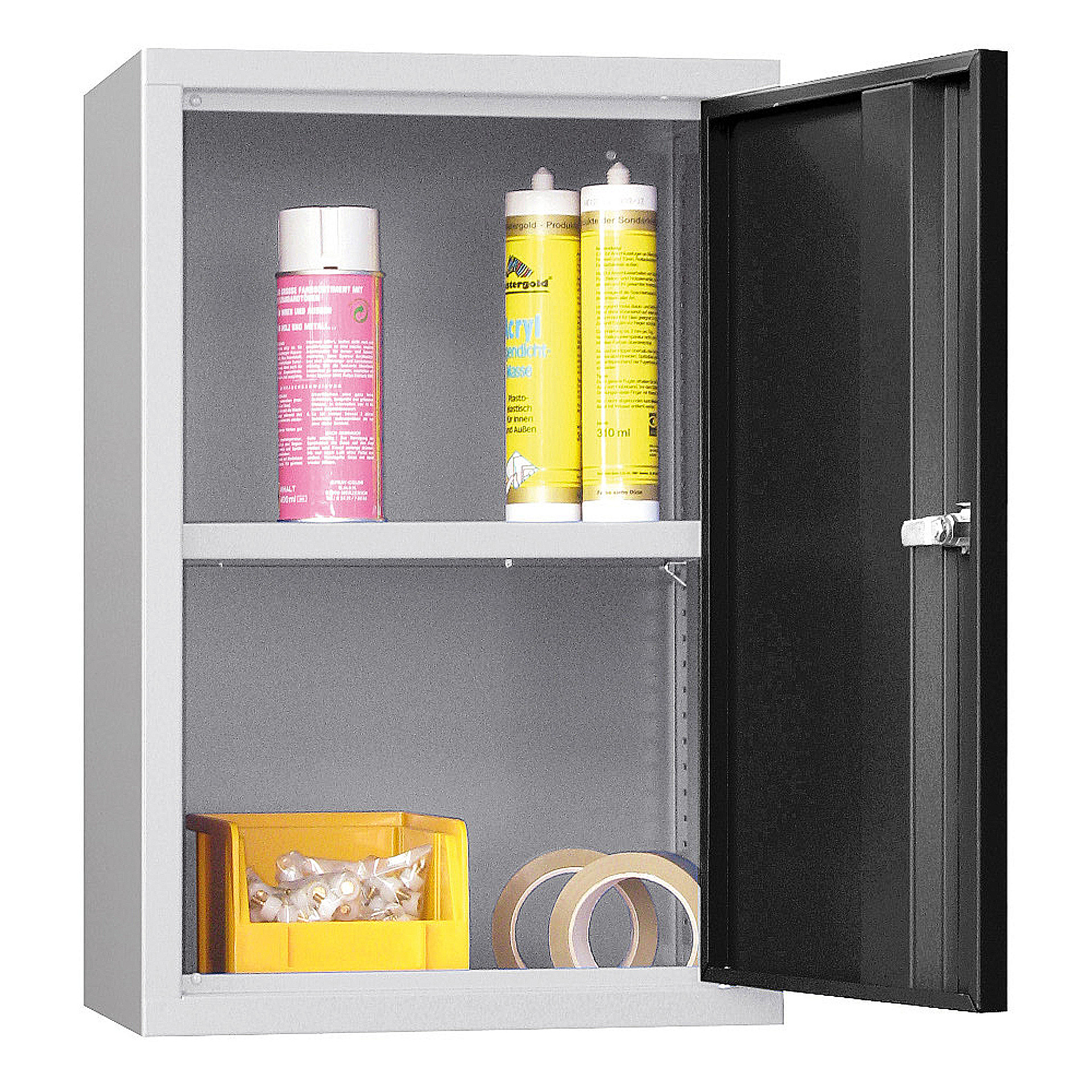 508-0263-39iylQuNLkkcjVZ Pavoy Stahl-Wandschrank Typ 1 mit Vollblechtür