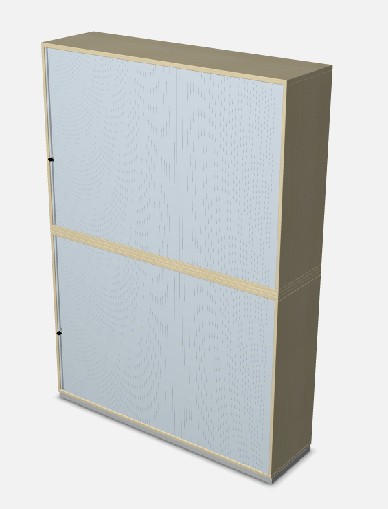 Querrollladenschrank links schließend