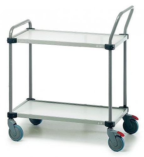 2-Etagenwagen, Gesamthöhe 1015mm, Tragkraft 150kg