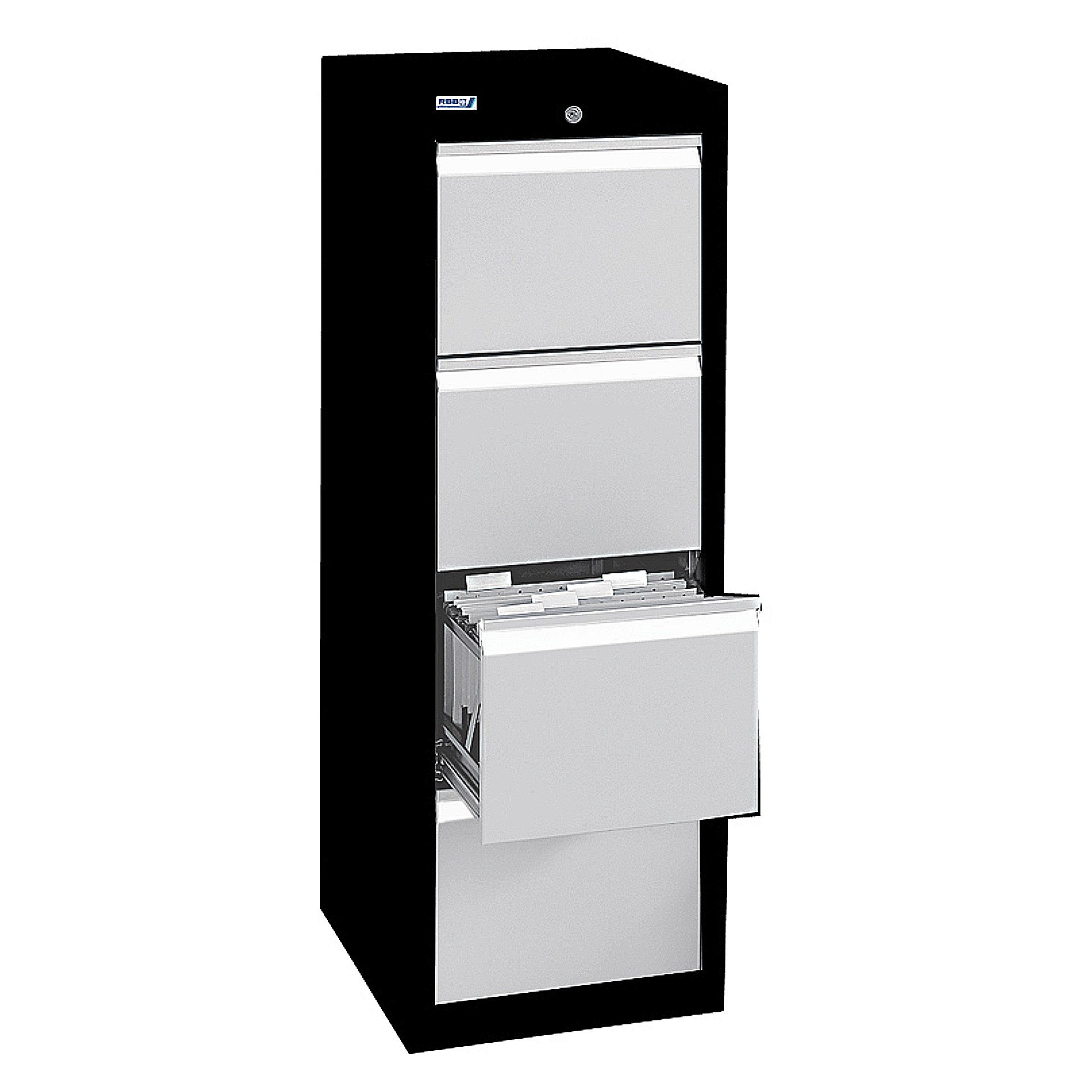 105-0259-93 Stahl-Hängeregistratur-Schrank 1-bahnig