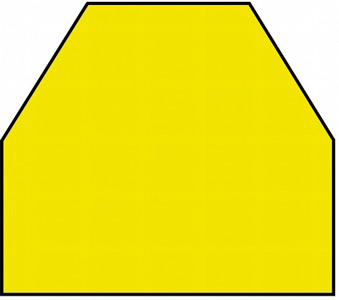 937-0058 Warn- und Schutzprofil, Flächenschutz selbstklebend, Typ CC