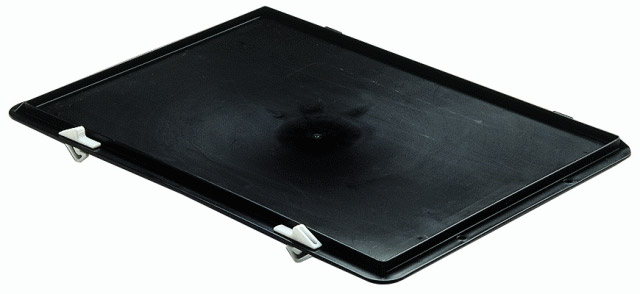 597-0117 Deckel, leitfähig, für Norm-Stapelkasten Typ 6, 400x300mm