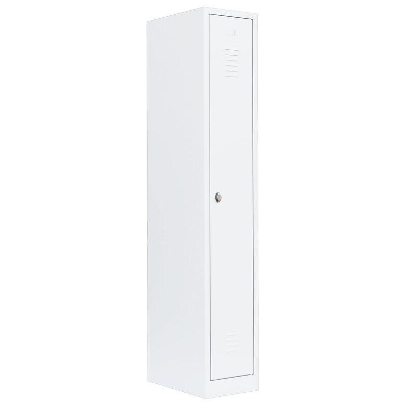 Lüllmann Stahl-Garderobenschrank 1 Abteil à 300 mm