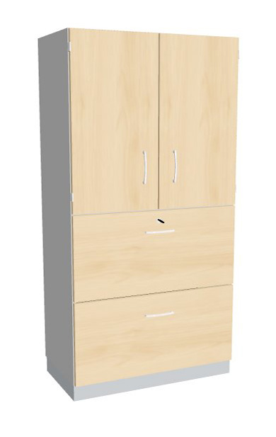 204-0103-42JEnouquuXCP4T Kombischrank-4  Breite 800mm Serie dataline