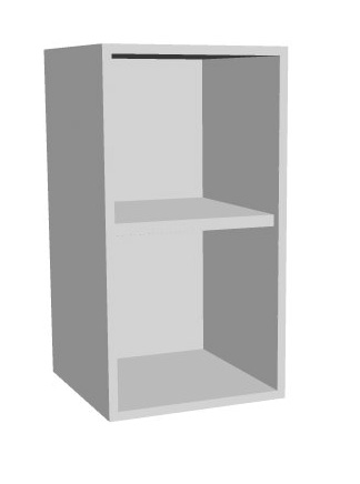 Aufsatz-Schrankregal 2  Ordnerhöhen 400mm breit Serie dataline