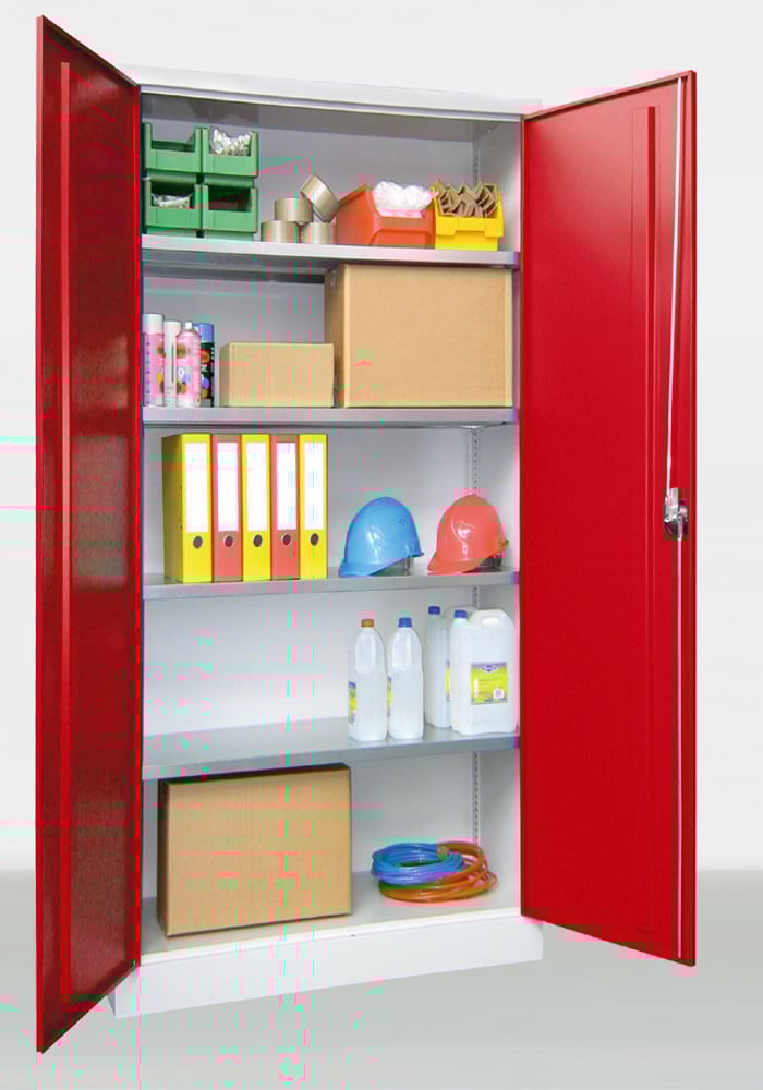 508-0293-3256af24d67dee6 Großvolumen-Flügeltürenschrank Typ 8, 4 Stahlböden